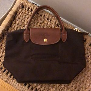 Longchamp Brown Le Pliage Small Handbag 👜💕